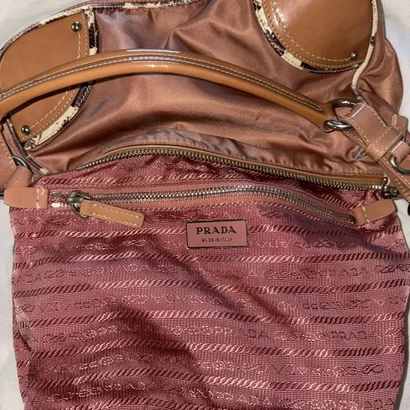 Prada nylon shoulder bag